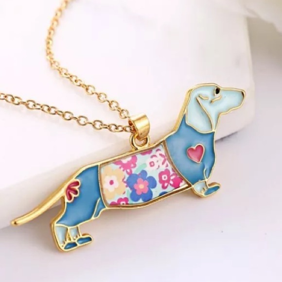 Jewelry - NWT DACHSHUND NECKLACE
